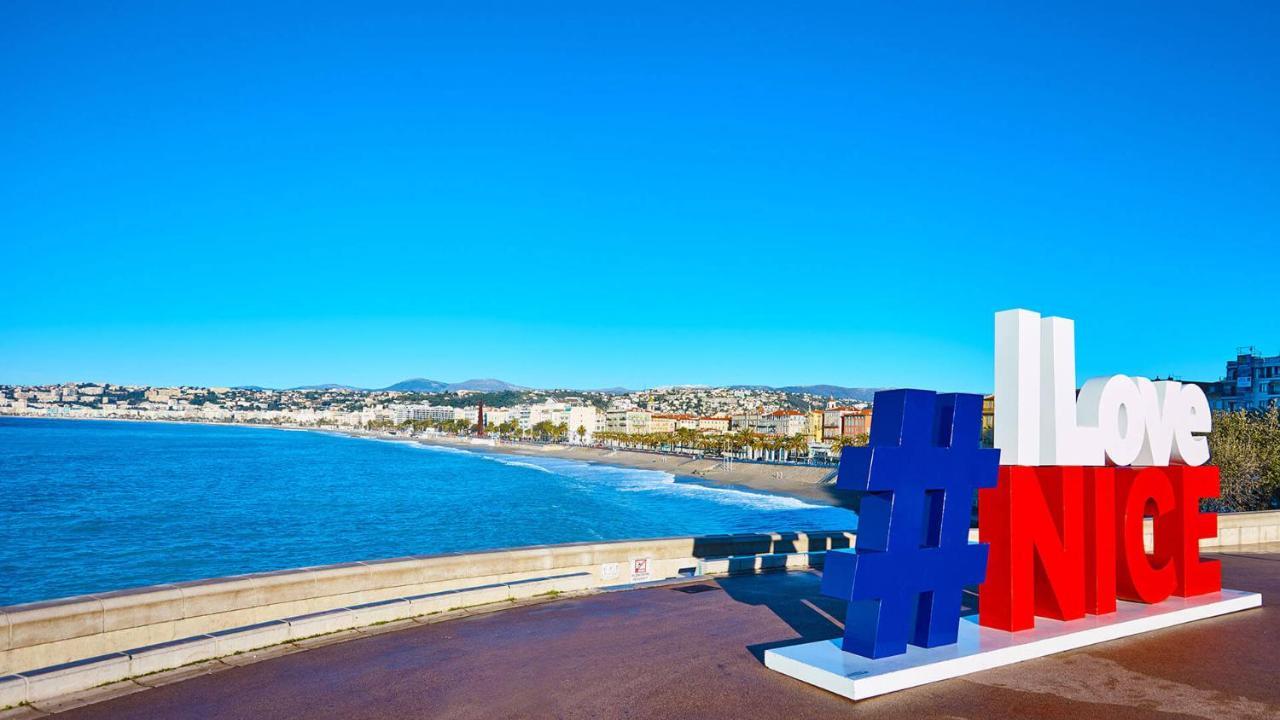 Centre, Deux Pieces, Calme, Terrasse Plein Sud Apartman Nizza Kültér fotó